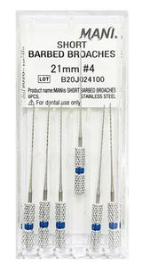 Mani Short Barbed Broaches