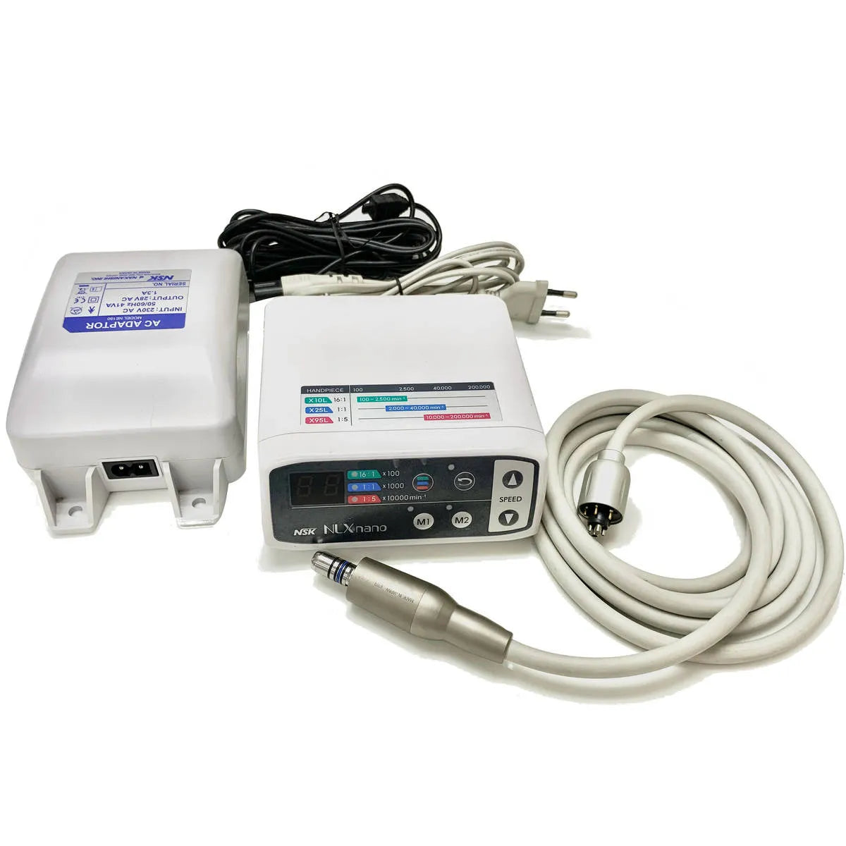 NSK NLX Nano Brushless Fiber Optic Table Top Micromotor Without M95 H/P