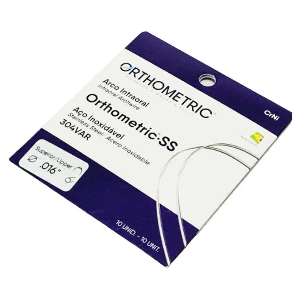 OrthoMetric SS Archwires - Round (10/Pk)