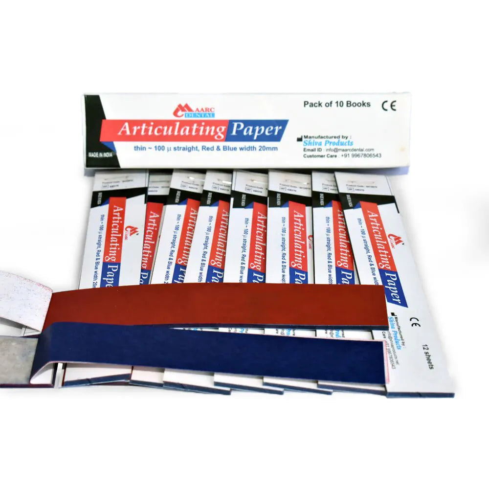Maarc Dental Articulating Paper - 40µ Microns & 100µ Microns