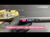 Xpedent Curing light, LED Display