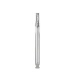 SS White Carbide Bur Taper/Flat End Cross Cut Fissure