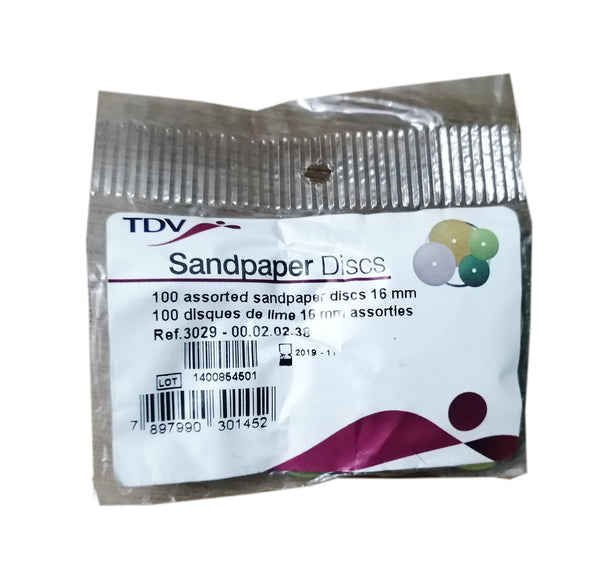 TDV Sandpaper Discs - (Dental Finishing and Polishing Discs)