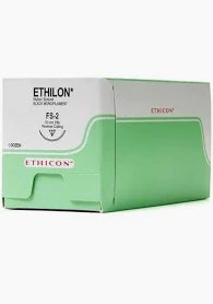 Ethicon Ethilon Sutures USP 4-0, 3/8 Circle Cutting Ethiprime