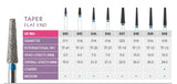 Prima Dental Taper Flat End Bur FG (Pack Of 5 Burs)