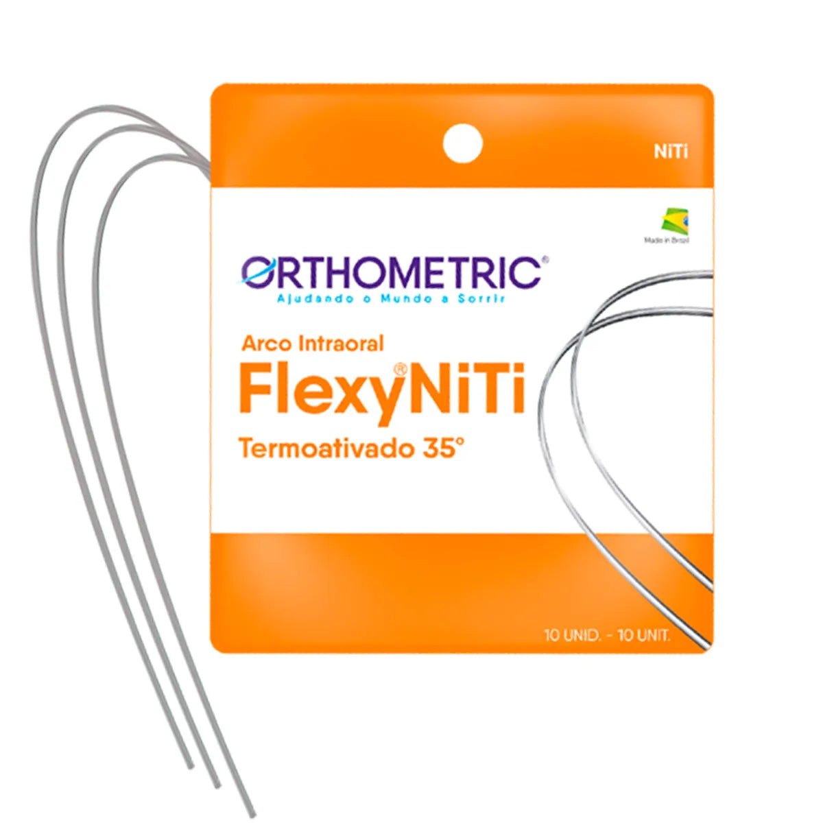 OrthoMetric Flexy NiTi Thermal 35ºC Archwires - Rectangular (10/Pk)