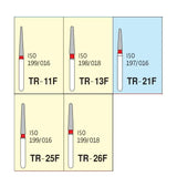Mani Diamond Burs - Taper Round End / Tr Series