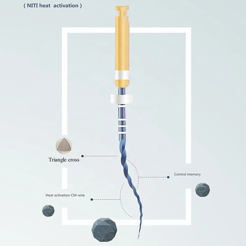 Endoking Blue Rotary Files