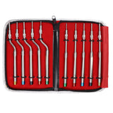Api+ Osteotomes Concave With Stoppers Set of 10