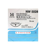 Ethicon Mersilk #3-0 Black Braided Suture