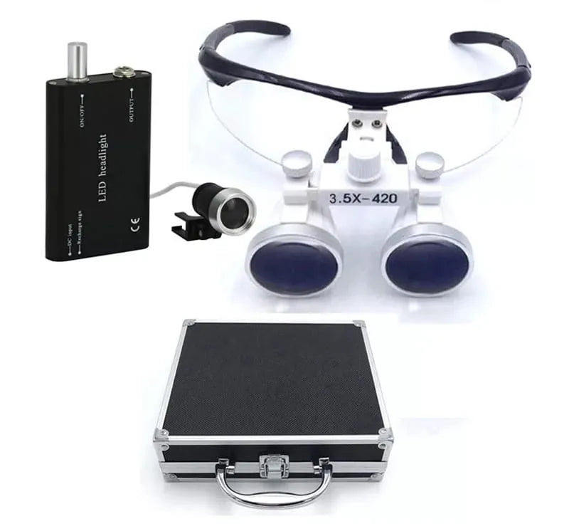 Endoking Dental Loupes With Frame ( LED Headlight Free )