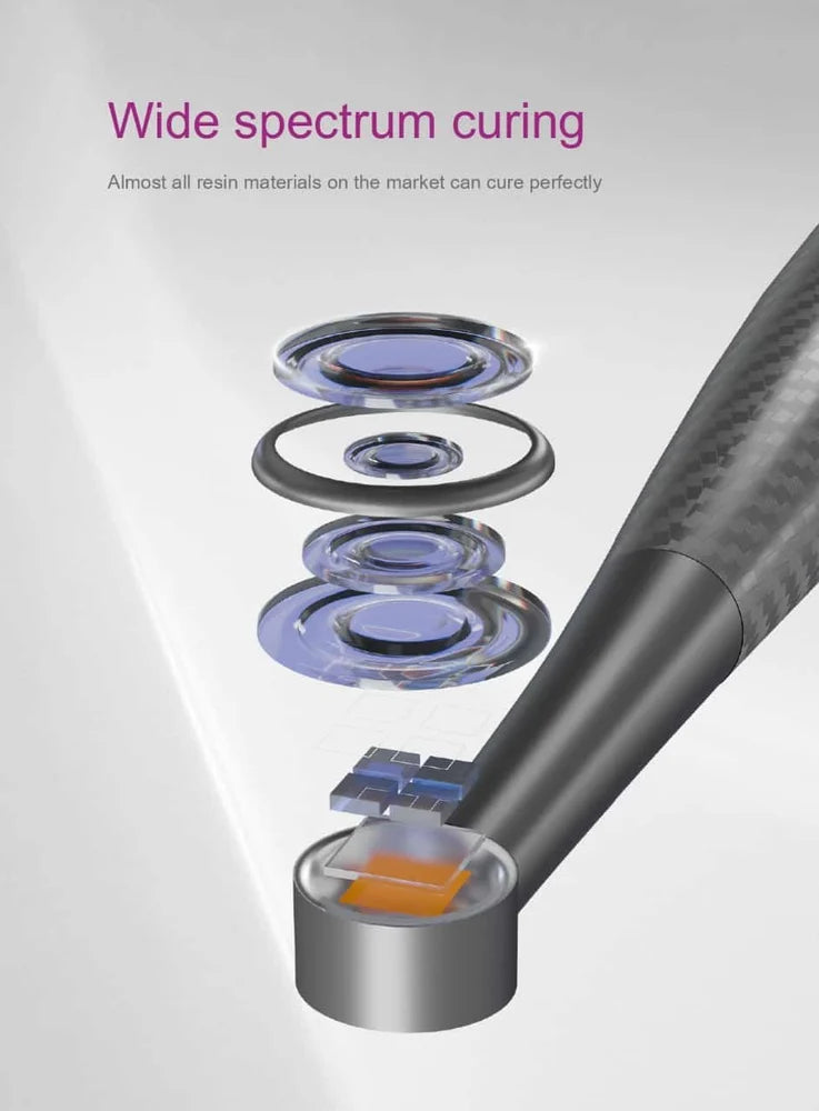 Xpedent Curing light, LED Display